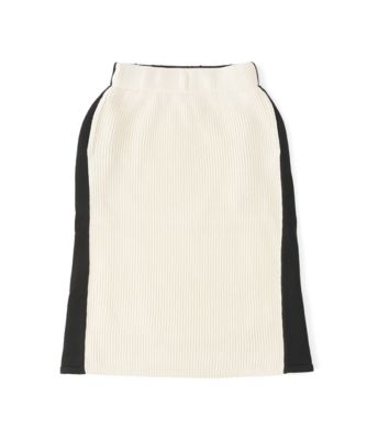 【SALE（三越）】＜ハイク/HYKE＞ RIB SWEATER SKIRT(11084) 【三越・伊勢丹/公式】