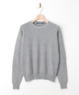 【SALE（三越）】＜エアディム＞ 【S】ウールカシミヤセーター(1602-ST02(J8001)-SW*A) グレー 【三越・伊勢丹/公式】