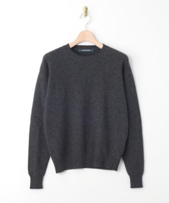 【SALE（三越）】＜エアディム＞ 【S】ウールカシミヤセーター(1602-ST02(J8001)-SW*A) ブラック 【三越・伊勢丹/公式】