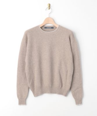 【SALE（三越）】＜エアディム＞ 【S】ウールカシミヤセーター(1602-ST02(J8001)-SW*A) ベージュ 【三越・伊勢丹/公式】