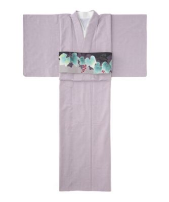 <TNKT>婦人仕立上り きもの デニム着物 L 紫 【三越・伊勢丹/公式】