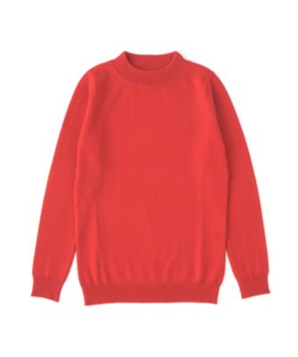 【SALE（三越）】＜プライムガーデン/PRIME GARDEN＞ カシミヤ モックネックセーター PG62FE002 レッド 【三越・伊勢丹/公式】