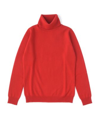 【SALE（三越）】＜プライムガーデン/PRIME GARDEN＞ カシミヤ タートルネックセーター PG62FE004 レッド 【三越・伊勢丹/公式】