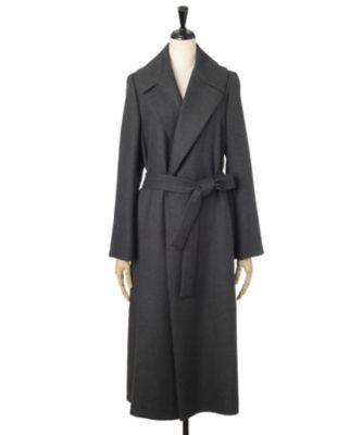 【SALE（三越）】＜ジョハク/JOHAQ＞ ウールダブルフェイスコート 567001*16FW*210 グレー 【三越・伊勢丹/公式】