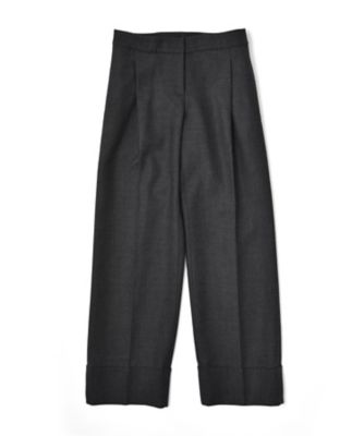 【SALE（三越）】＜ジョハク/JOHAQ＞ ウールダブルフェイスパンツ 569014*16FW*70 グレー 【三越・伊勢丹/公式】