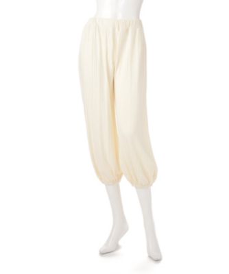 【SALE（三越）】＜ロザリームーン/Rosary moon＞ 別注アラジンパンツ(16RW-3408) IVORY 【三越・伊勢丹/公式】