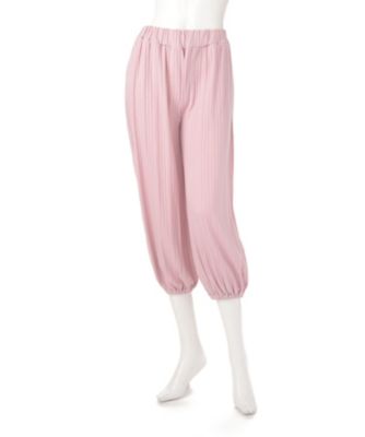 【SALE（三越）】＜ロザリームーン/Rosary moon＞ 別注アラジンパンツ(16RW-3408) PINK 【三越・伊勢丹/公式】