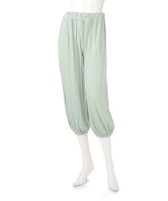 【SALE（三越）】＜ロザリームーン/Rosary moon＞ 別注アラジンパンツ(16RW-3408) MINT 【三越・伊勢丹/公式】