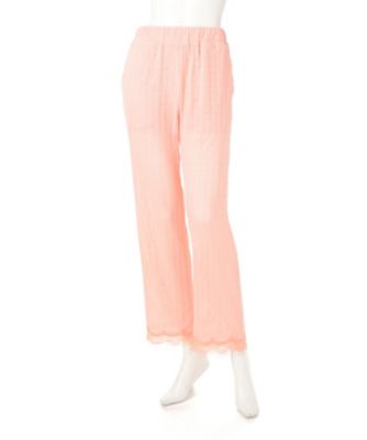 【SALE（三越）】＜ロザリームーン/Rosary moon＞ 別注レイヤードパンツ(16RW-3406) PINK 【三越・伊勢丹/公式】