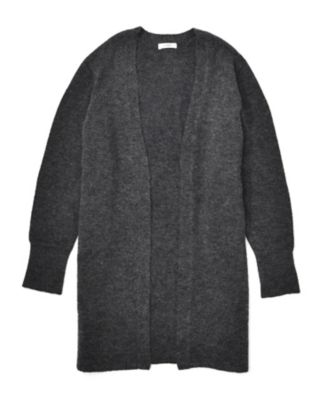 【SALE（三越）】＜LUGHA/ルーガ＞ ロングカーディガン(1602-F-08) グレー 【三越・伊勢丹/公式】