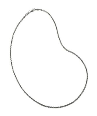 ＜ロノ/Lono＞ ダイヤモンドカットチェーン(D/C Anchor080+GRAY) 【三越・伊勢丹/公式】