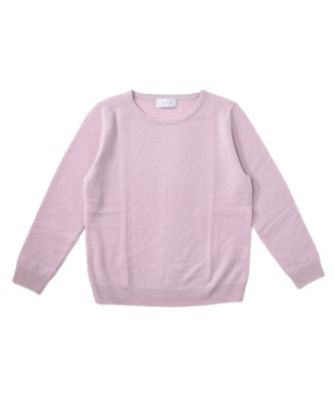 【SALE（三越）】＜メゾン ド ウーマン/MAISON DE WOMAN＞ <MDW>カリアッジカシミヤセーター(6F-K1011-M) スモーキーピンク(09) 【三越・伊勢丹/公式】
