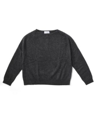 【SALE（三越）】＜メゾン ド ウーマン/MAISON DE WOMAN＞ <MDW>カシミヤセーター(6F-K1034-M) チャコール(04) 【三越・伊勢丹/公式】