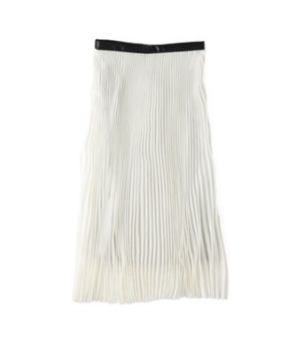 【SALE（三越）】＜AKIRA NAKA/アキラ ナカ＞ 【三越伊勢丹限定】プリーツスカート(AW16MOD03OW) オフホワイト 【三越・伊勢丹/公式】