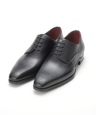 【SALE（伊勢丹）】＜マグナーニ＞ 【S】外羽根メダリオン(1888001) ブラック 【三越・伊勢丹/公式】