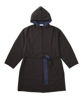 【SALE（三越）】＜LUGHA/ルーガ＞ フードガウンアウター(1602-S-01) クロ 【三越・伊勢丹/公式】