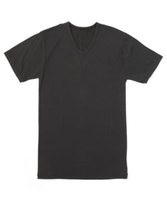 ＜ワコール メン/WACOAL MEN＞ 半袖V首シャツ(WL7411) ブラック 【三越・伊勢丹/公式】
