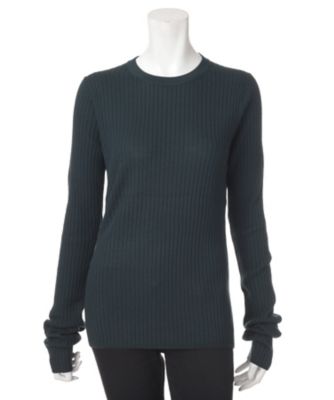 【SALE（三越）】＜NEEDLE DESIGN/ニードルデザイン＞ ロングスリーブリブニット(ND1620605) グリーン 【三越・伊勢丹/公式】