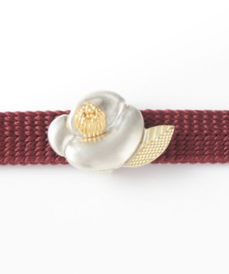 ＜松原智仁＞ 帯留 白椿 【三越・伊勢丹/公式】