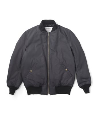 【SALE（伊勢丹）】＜STAMMBAUM＞ 別注MA-1ダウンブルゾン(1603-9-11RES) クロ 【三越・伊勢丹/公式】