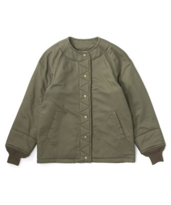 【SALE（伊勢丹）】＜STAMMBAUM＞ 別注ウールフリースジャケット(1603-9-12RES) オリーブ 【三越・伊勢丹/公式】