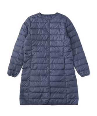 【SALE（伊勢丹）】＜STAMMBAUM＞ 別注インナーダウンコート(1603-9-WM06RES) ネービーブルー 【三越・伊勢丹/公式】