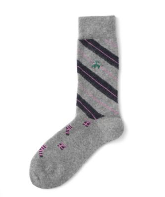 ＜ブルックス ブラザーズ/BROOKS BROTHERS＞ カジュアル靴下(6B324) 950・ライトグレー 【三越・伊勢丹/公式】