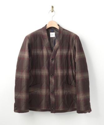【SALE（伊勢丹）】＜ティーエスエス/ts(s)＞ 【S】キルティングジャケット(4-FT35KJ02) ブラウン 【三越・伊勢丹/公式】