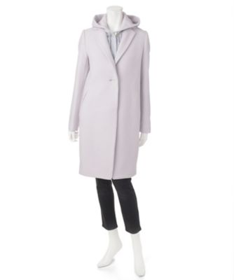 【SALE（伊勢丹）】＜レディ フォア ザ ウィークエンド/Ready for the Weekend＞ ダウンベスト付コート(FC0029) アイスグレー 【三越・伊勢丹/公式】