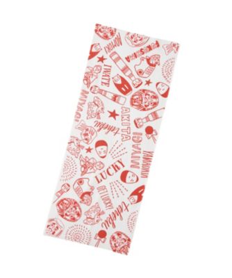 <関根正悟x名取屋染工場>注染手ぬぐい(赤) 【三越・伊勢丹/公式】