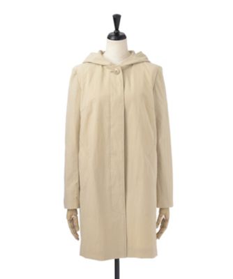 ＜サブストリート マイスタンダード/SAB STREET MY STANDARD＞ 大きいサイズ <BLEU TANGO>2WAYフードコート(33-71-8881)(クローバー) ベージュ(22) 【三越・伊勢丹/公式】