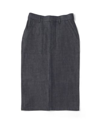 ＜ハイク/HYKE＞ DENIM BAKER SKIRT(14033) オリジナルブルー 【三越・伊勢丹/公式】
