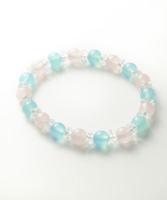 【SALE（三越）】＜装いの道＞ ブレスレット シーブルーカルセドニー 【三越・伊勢丹/公式】