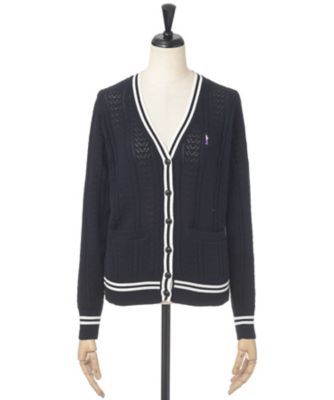 ＜EAST BOY/イーストボーイ＞ ニット(長袖・カーディガン)(7216404) ホワイト（900） 【三越・伊勢丹/公式】