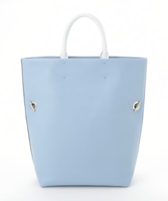 【SALE（三越）】＜MICHINO（ミチノ）＞ バッグ FOLDIT MM ブルーホワイト 【三越・伊勢丹/公式】