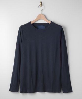【SALE（三越）】＜ヴィルーム ネイビー/V::room_NAVY＞ 【S】クルーソフトジャージカットソー(3-352317*T) ネイビー 【三越・伊勢丹/公式】
