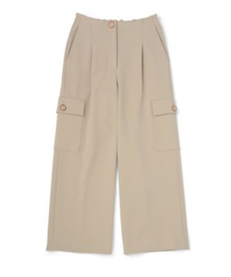 【SALE（三越）】＜LUGHA/ルーガ＞ カーゴパンツ(1701-O-03) ベージュ 【三越・伊勢丹/公式】
