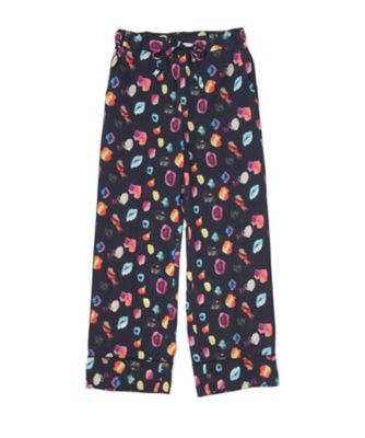 【SALE（三越）】＜LUGHA/ルーガ＞ パジャマパンツ(1701-O-04) ネービーブルー 【三越・伊勢丹/公式】