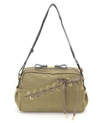 ＜アナ スイ/ANNA SUI＞ ショルダーバッグ「ディタ」(312464) カーキ 【三越・伊勢丹/公式】