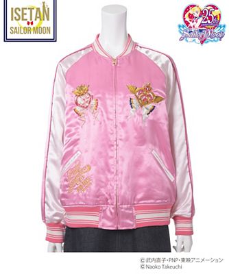 ＜sailormoonxPINK HOUSE CHELSEA＞ ローズミラクルロマンススカジャン(A2173FJM361) ピンク 【三越・伊勢丹/公式】