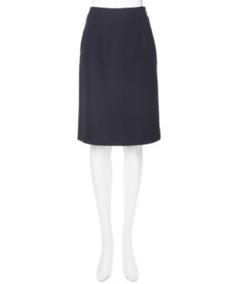 【SALE（伊勢丹）】＜Vague for Recuit＞ 定番Aラインスカート(SK2S10017SS) ネイビー 【三越・伊勢丹/公式】