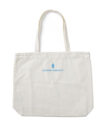 ＜Blue Bottle CoffeexCitizens of Humanity＞ Tote Bag(BBTBG-637) WHITE 【三越・伊勢丹/公式】