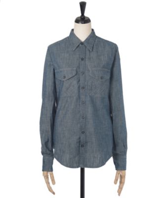 ＜Blue Bottle CoffeexCitizens of Humanity＞ Denim Shirts(9083-663) indigo 【三越・伊勢丹/公式】