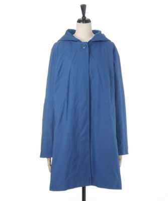 ＜サブストリート マイスタンダード/SAB STREET MY STANDARD＞ 大きいサイズ <Bleu tango>2WAYフードコート(33-71-8882)(クローバープラス) ブルー(42) 【三越・伊勢丹/公式】