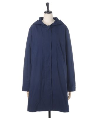 ＜サブストリート マイスタンダード/SAB STREET MY STANDARD＞ 大きいサイズ <Bleu tango>2WAYフードコート(33-71-8882)(クローバープラス) ネイビー(40) 【三越・伊勢丹/公式】