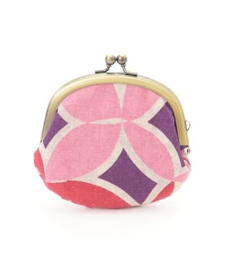 ＜宮井＞ ミニガマグチ ワインレッド 【三越・伊勢丹/公式】