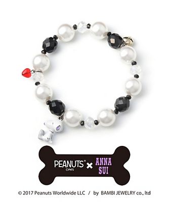 17 3 16 木 Anna Sui アナ スイ Peanuts スヌーピー コラボアクセサリー販売中 ネックレス ブレスレット ピアス 私の頭の中のメモ オタクマダムの備忘録