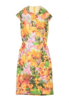 【SALE（三越）】＜CROSS M/mika ninagawa/クロスエム ミカニナガワ＞ コンフォートドレス(1701-W-02) Bキハナ 【三越・伊勢丹/公式】