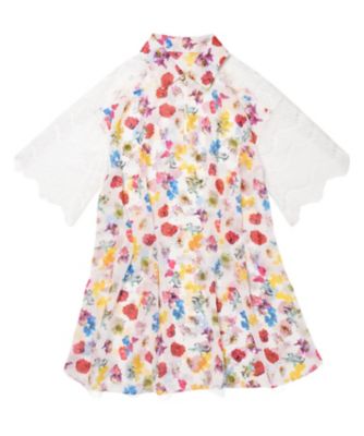 【SALE（三越）】＜CROSS M/mika ninagawa/クロスエム ミカニナガワ＞ 切替ブラウス(1701-W-10) Lマルチ 【三越・伊勢丹/公式】