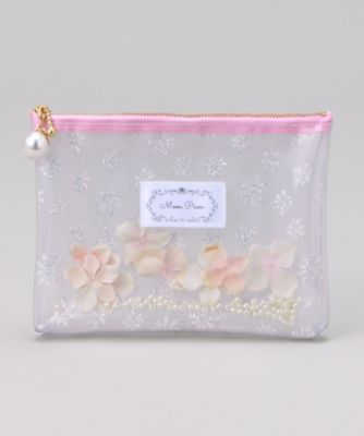 ＜ムーンプリム＞ クリアフルールポーチ(OPO-2) 【三越・伊勢丹/公式】